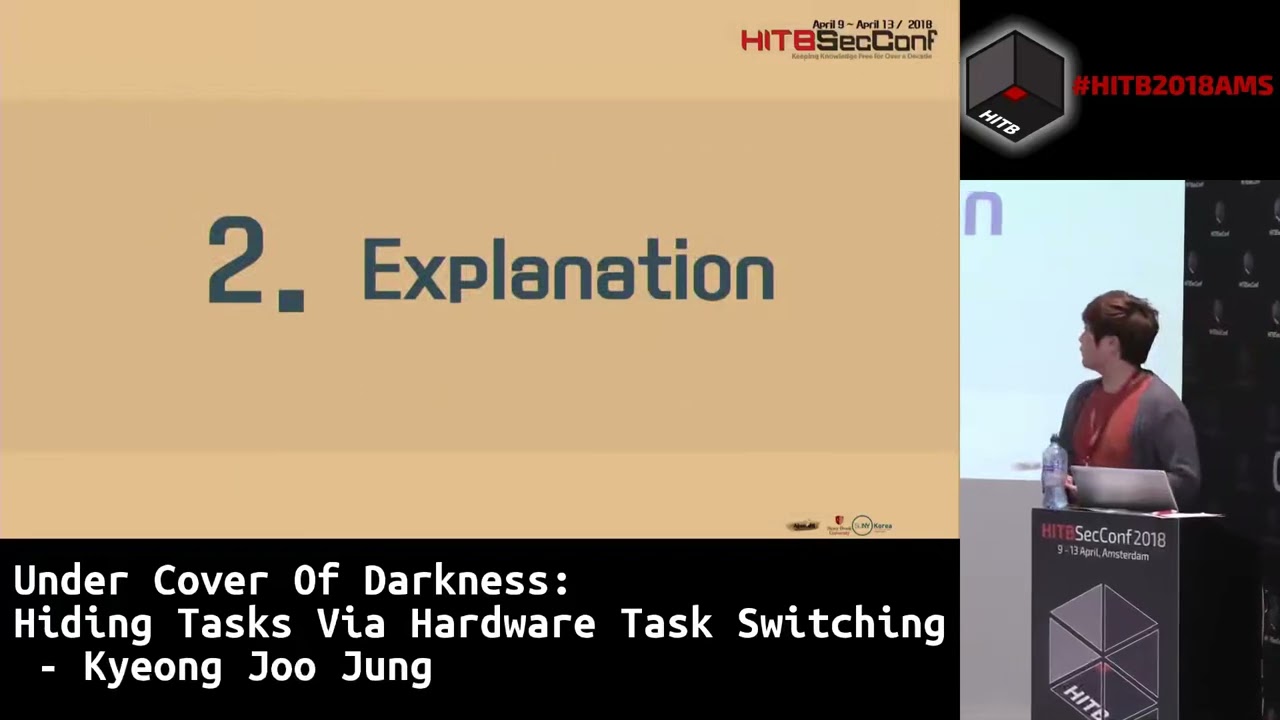 CommSec   Hiding Tasks via Hardware Task Switching   Kyeong Joo Jung