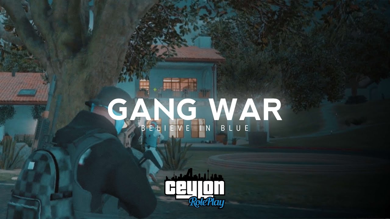 TURF එකට PUSH PUSH CEYLON RP | AZTECAS 💙 TRIADS 🤍 | GANG FIGHT | DON'T MESS WITH BLUE ⚡