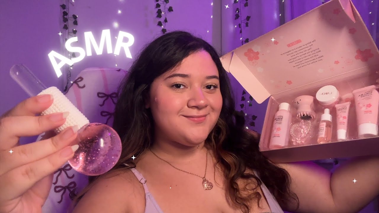 ASMR | cuidando de VOCÊ! 🫵🏻✨ (para dias cansados e difíceis) - voz suave, afirmações positivas 