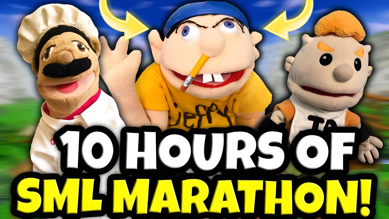 *10 HOURS* OF SML MARATHON! (FUNNIEST JEFFY VIDEOS)