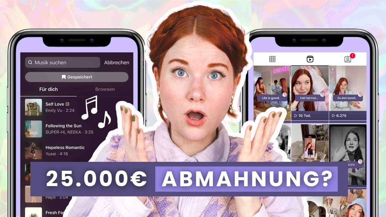 Abmahnungen wegen Musik in Reels: Social Media Creator in Aufruhr 🫣