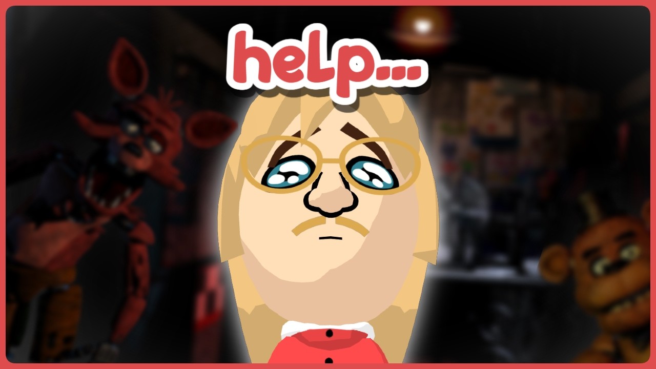 🔴 beating fnaf for the first time - Five Nights At Freddy's