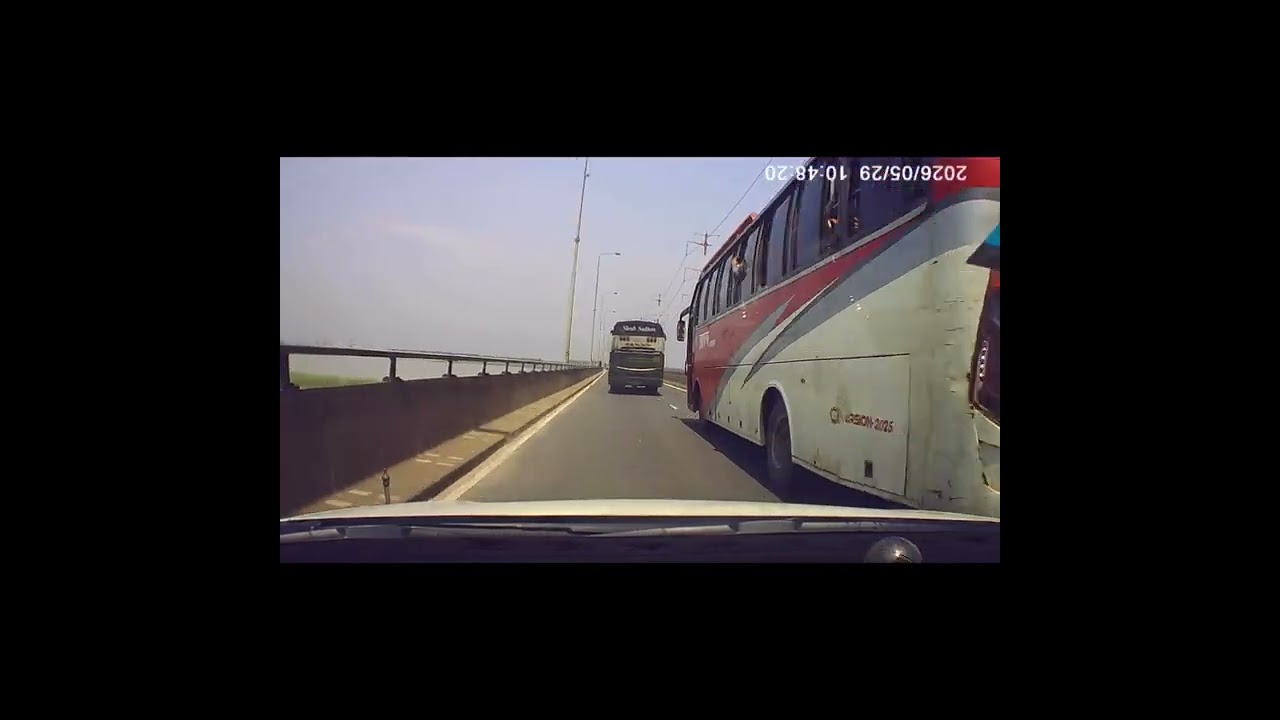 Crossing Jamuna Bridge 