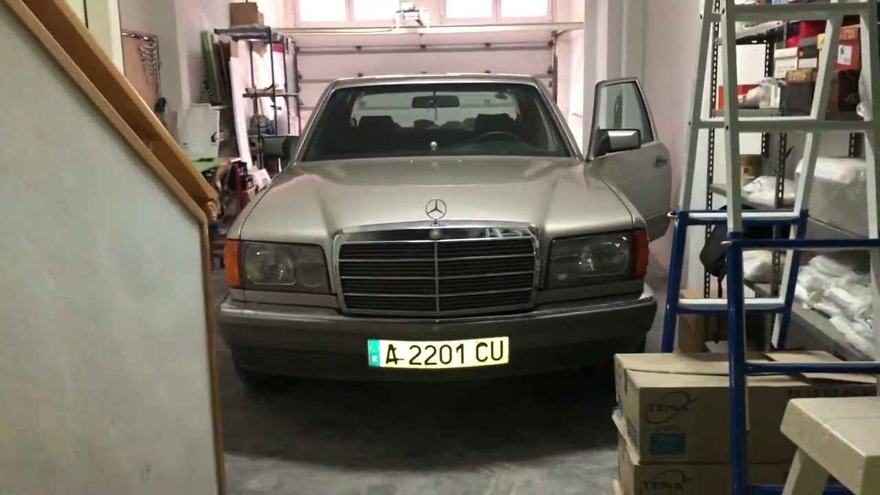 1986 Mercedes-Benz W126 260SE – POV Cold Start (Binaural Audio)  | ASMR Motor Noise
