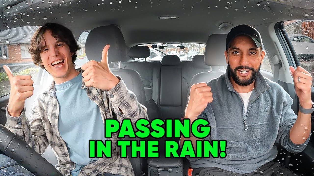 How to Pass Your Driving Test in BAD Weather