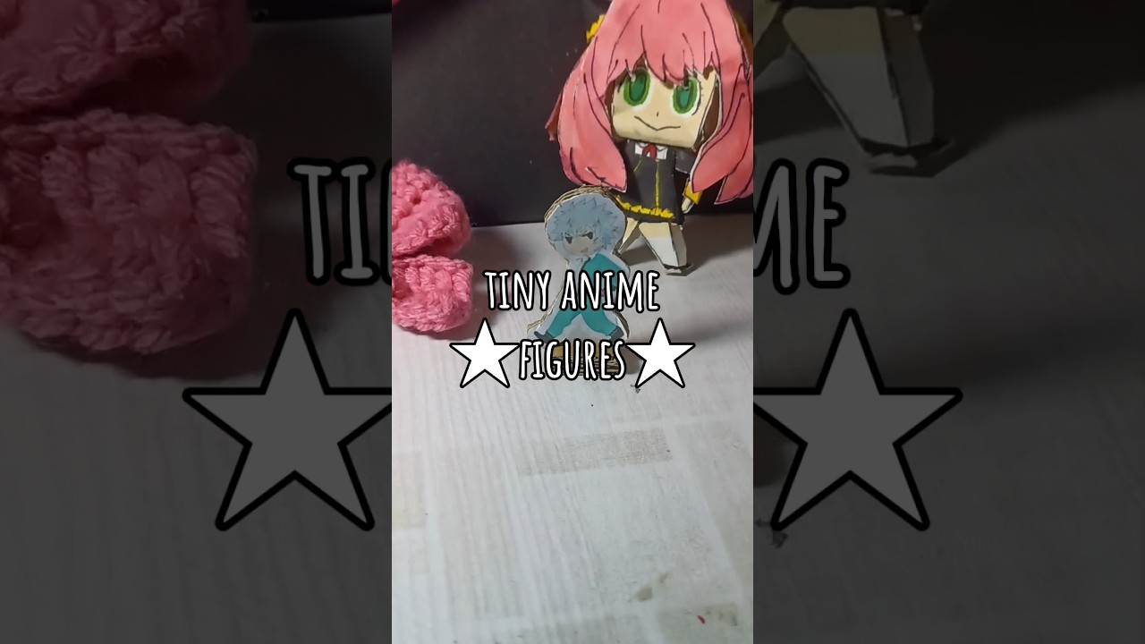 Desk decor idea★ #anime #diy #idea #fyp #fypシ #tiny