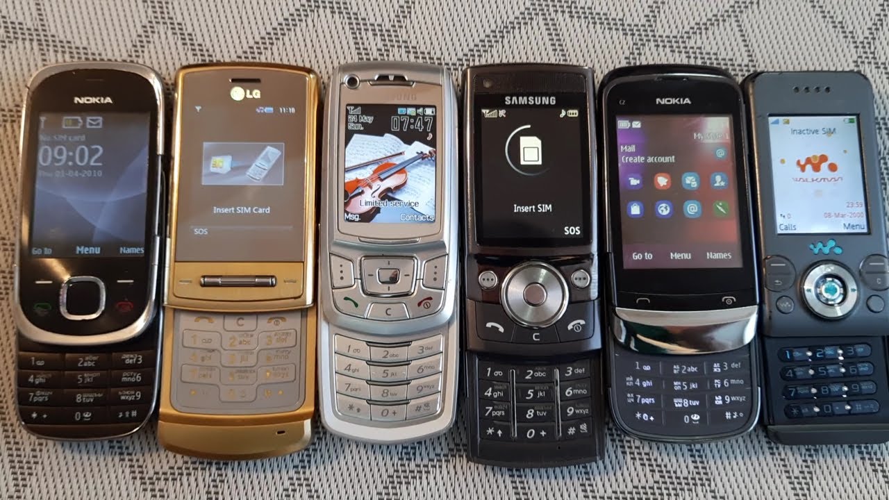 Incoming calls Samsung Nokia Sony Ericsson slide phones