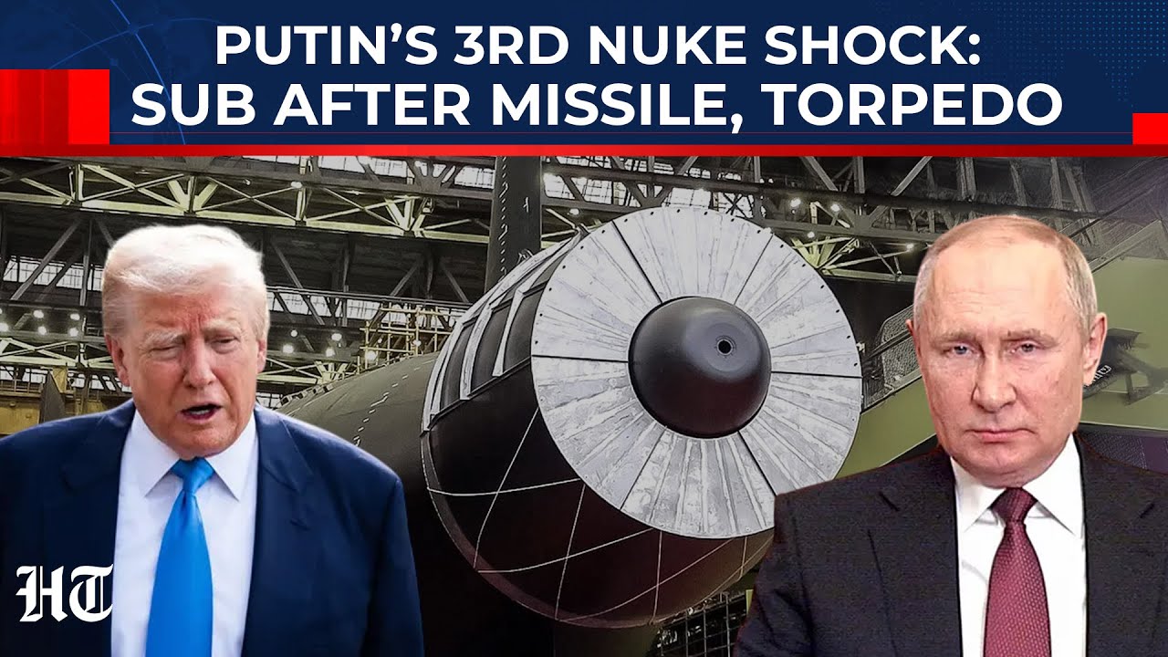 Putin Unveils Submarine To Carry Nuclear Tsunami-Causing Drone: US Panic Grows
