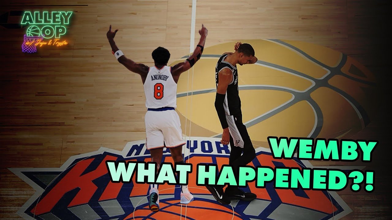 WEMBY VANISHES in Game 4 😳 What Went Wrong for the Spurs? | Alley Oop