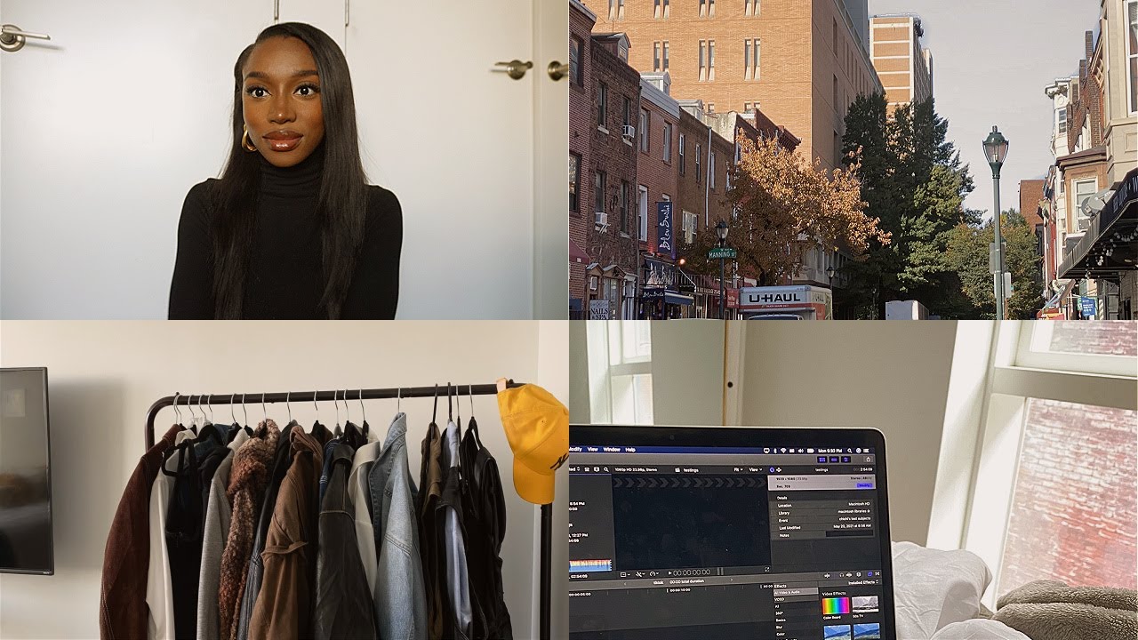 what a day looks like when you only have a year to break into fashion