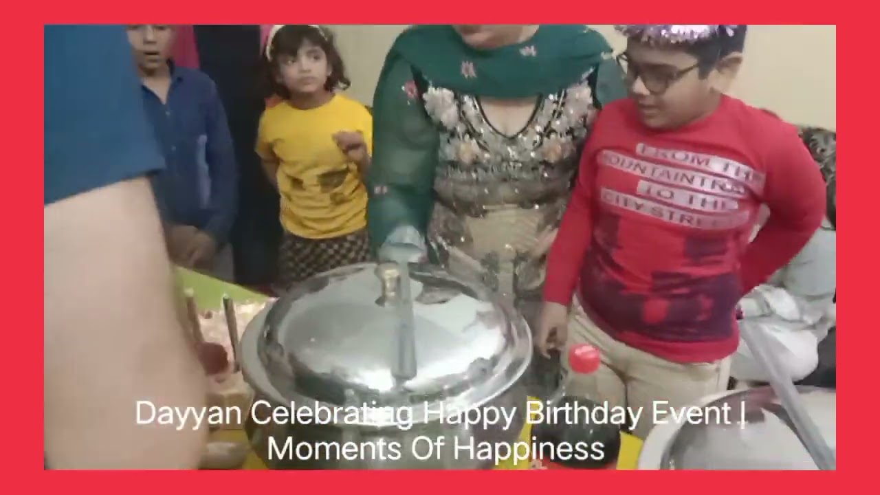Moments Of Happiness In The Family | Celebrating Happy Birthday Event