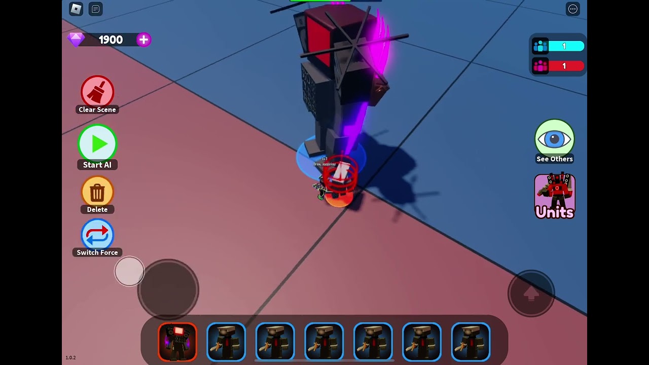 How many cameramen does it take to defeat a titan cinemaman(depends where you place it)