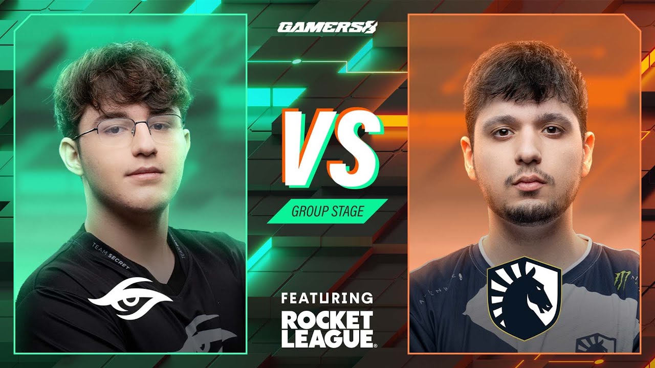 Team Secret vs Team Liquid // Gamers8 featuring Rocket League // Group Stage