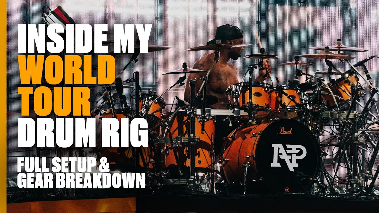 Inside My PEARL DRUMS World Tour Kit | “Miss Possessive”  WORLD TOUR