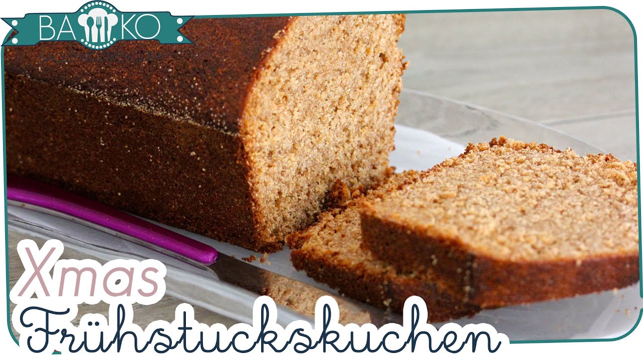 Frühstückskuchen Pfefferkuchen selber machen/ BaKO