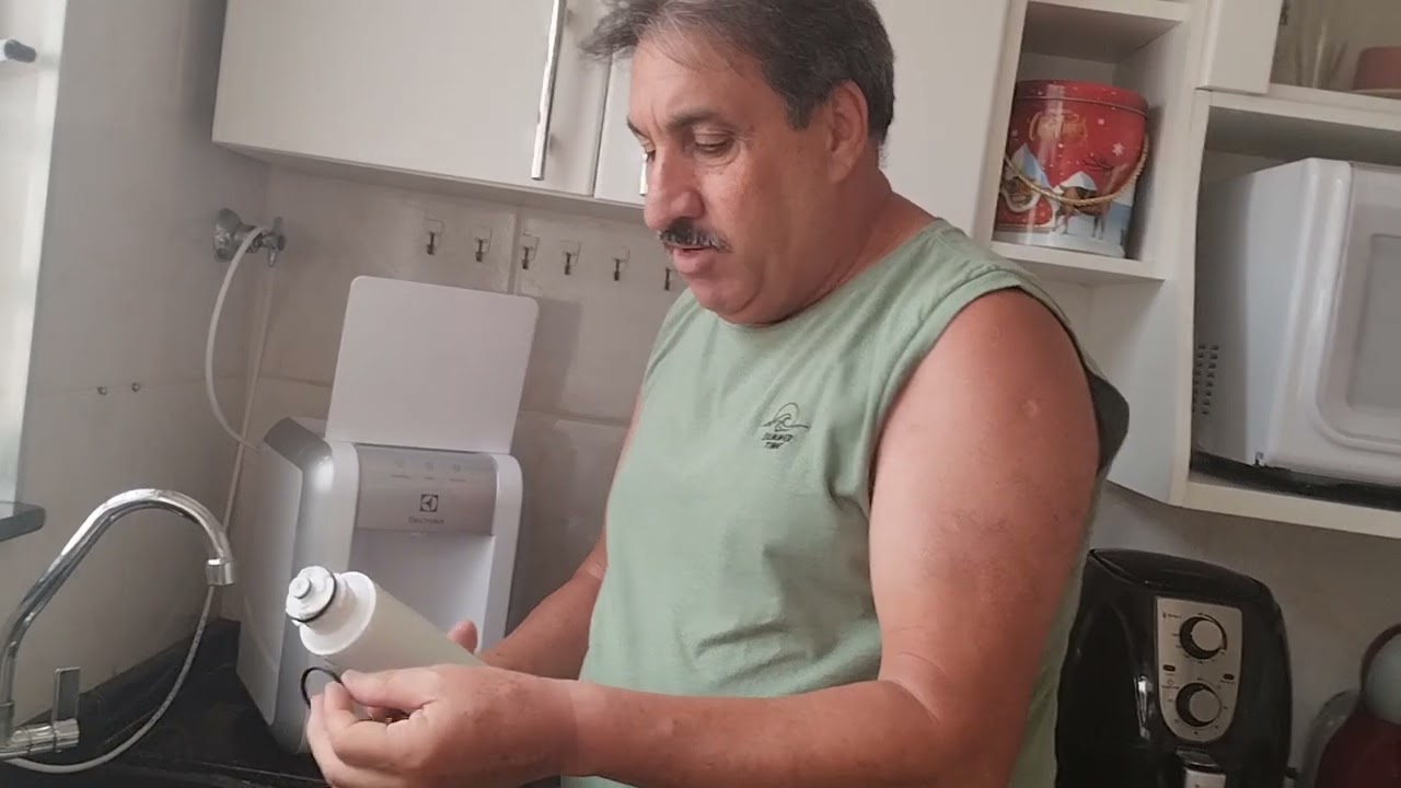 Resolvendo o problema de ter pouca água no filtro Eletrolux.