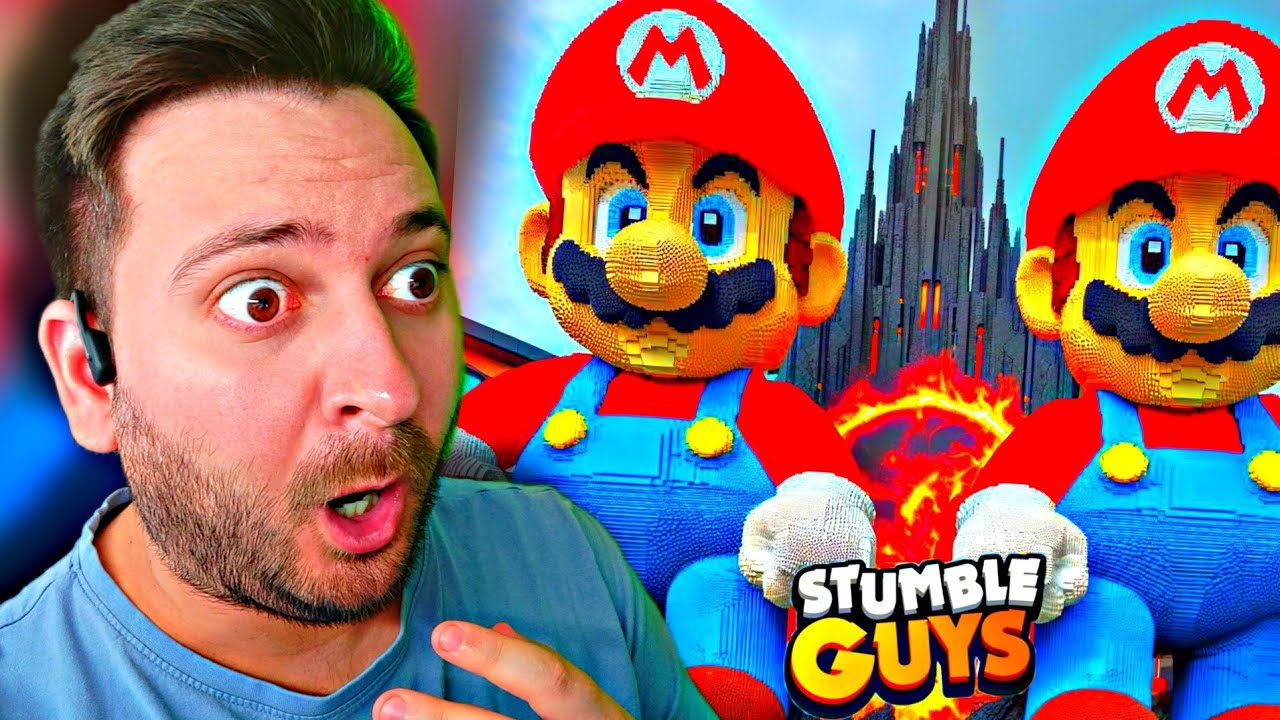 😱 MARIO en STUMBLE GUYS!! 😱 DUELO DE TITANES 6.000 GEMAS en PREMIOS 🔥