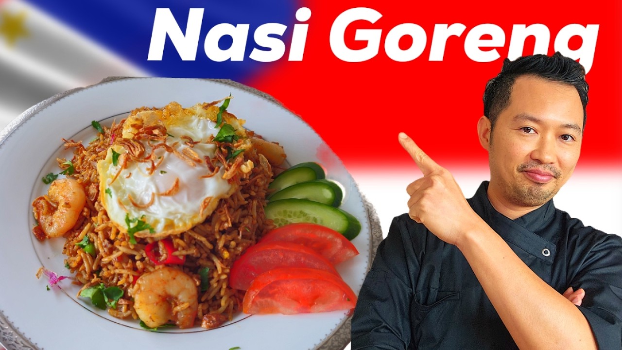 How to make Nasi Goreng authentic using Filipino ingredients | Mas masarap to kesa sa garlic rice