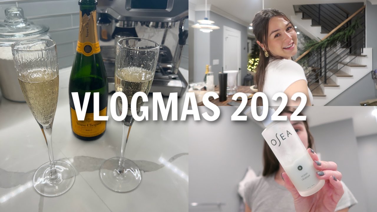 VLOGMAS IS HERE! launching my new podcast, cooking with Graydon & more