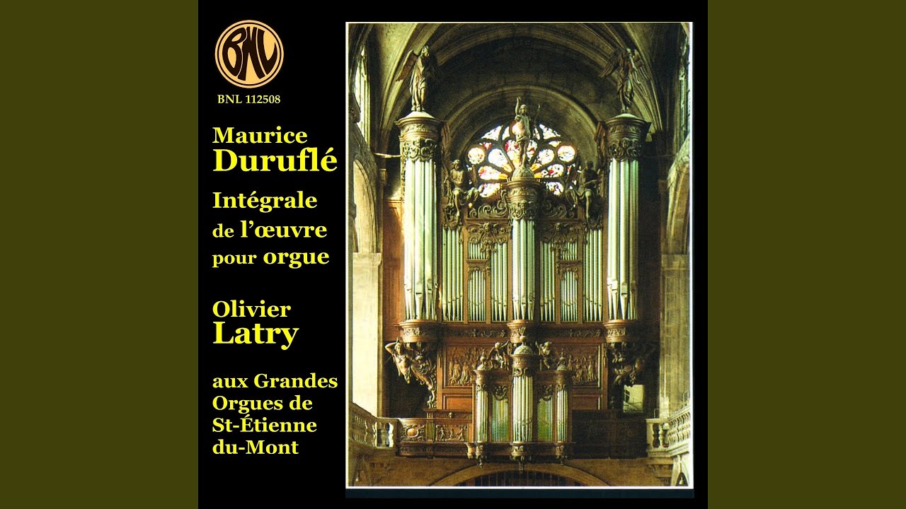 Veni Creator, Op. 4: No. 3, Choral varié