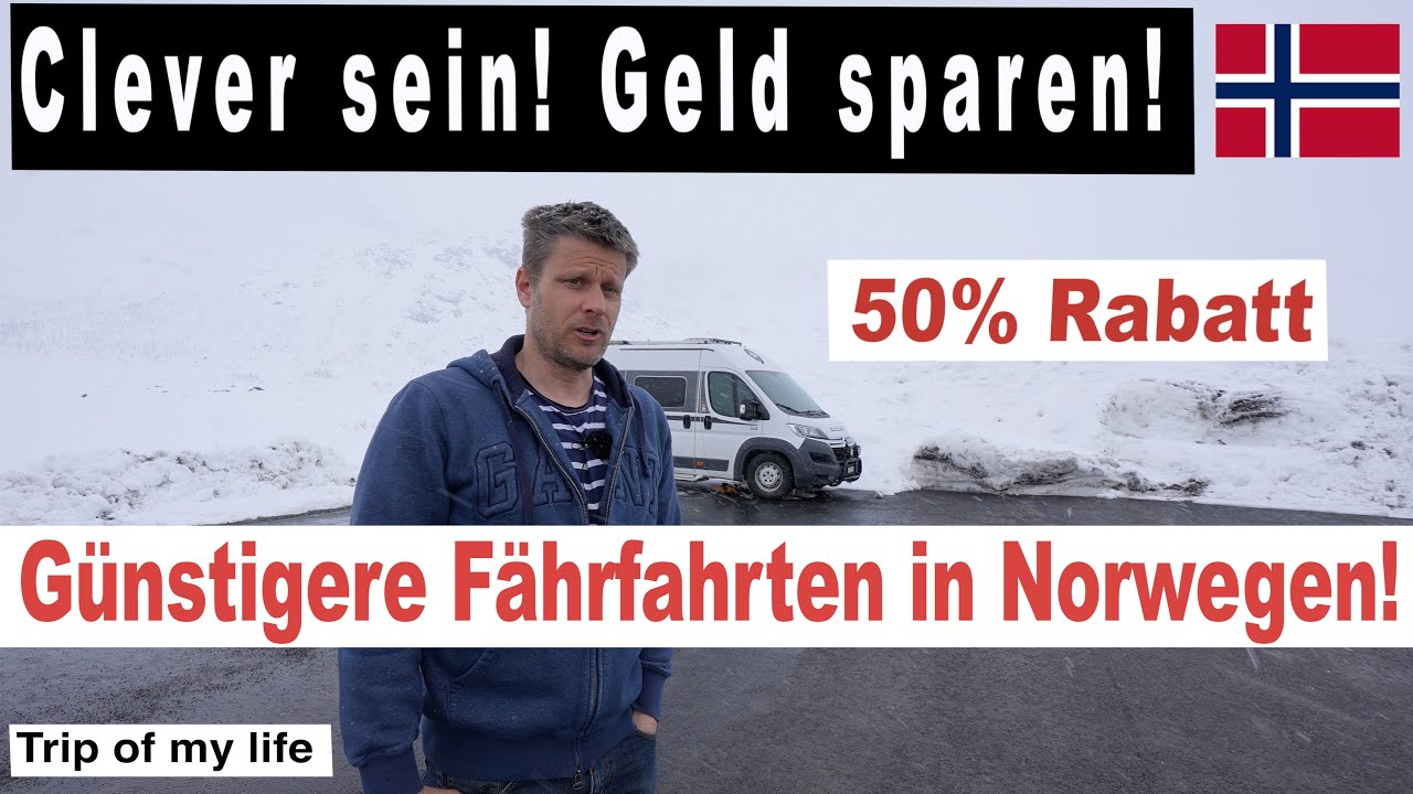 Norwegen, Fähre, 50% RABATT auf Fährfahrten!? AutoPASSFerje | Funktioniert es? Wie geht es?