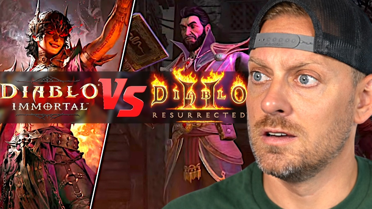 Diablo Immortal Warlock vs Diablo 2 Warlock