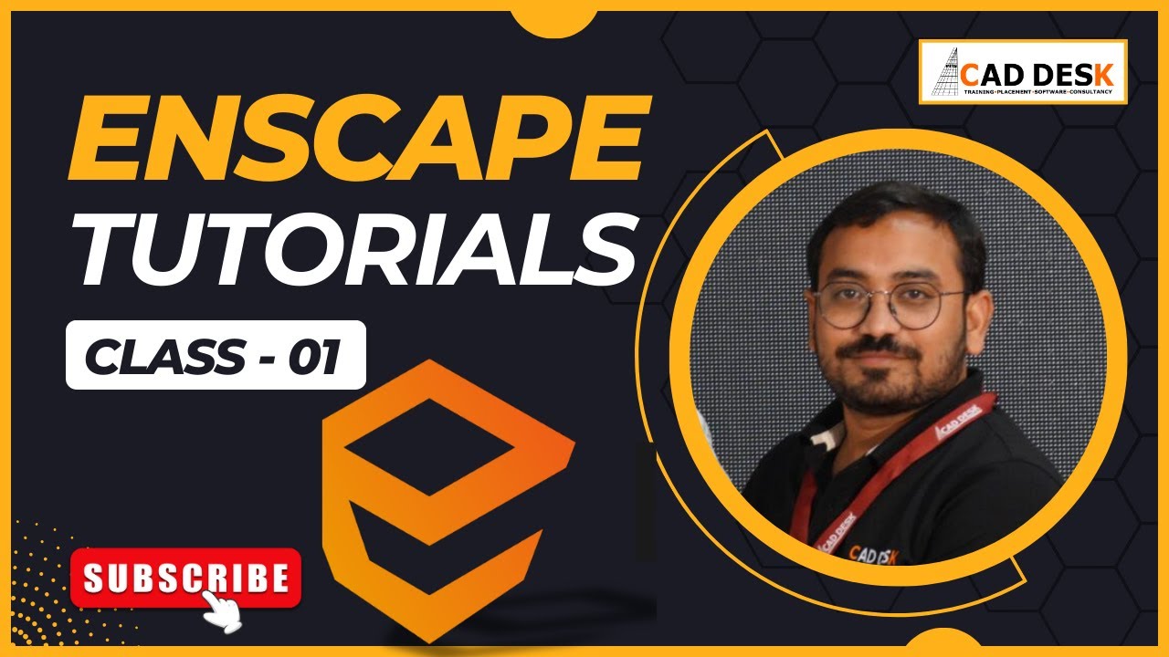 Enscape Tutorials (Class - 01) | Advanced Tool In Interior Design | Caddesk Ameerpet | 