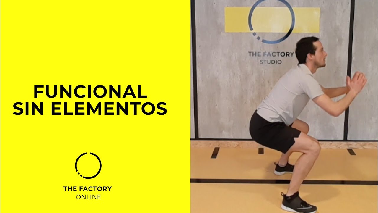 Entrenamiento funcional sin elementos