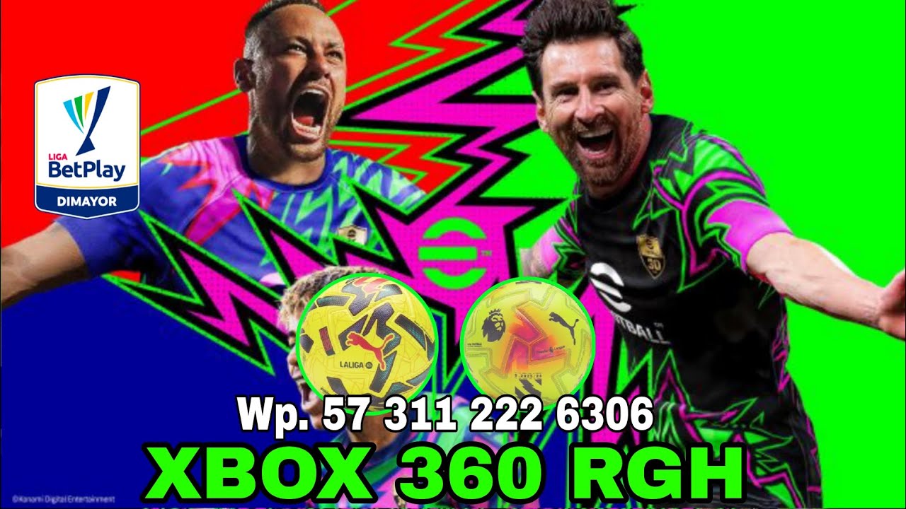 Pes 2026 para Xbox 360 rgh + Fichajes 2026 + KITS 2026 