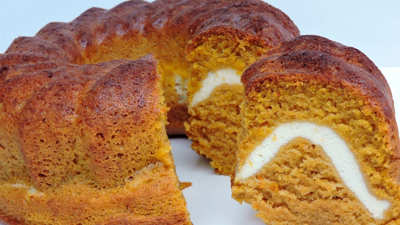 Pastel de calabaza y queso