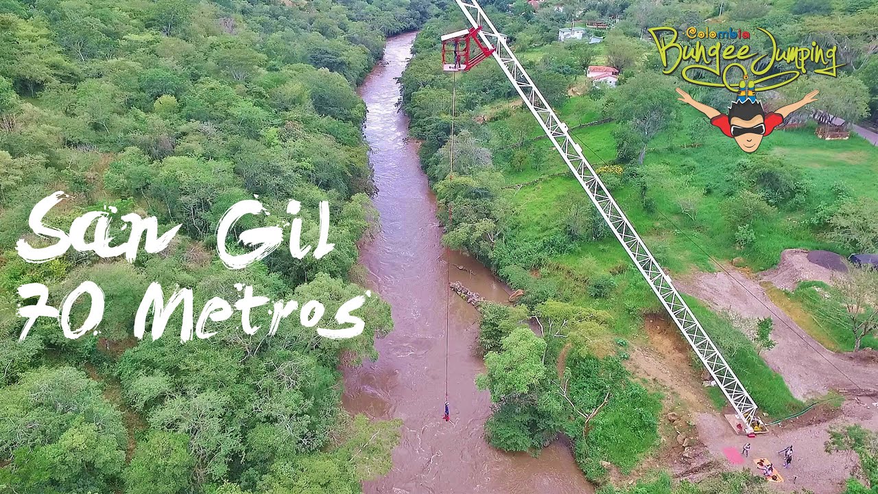 Bungee Jumping - San Gil Santander 70 Metros
