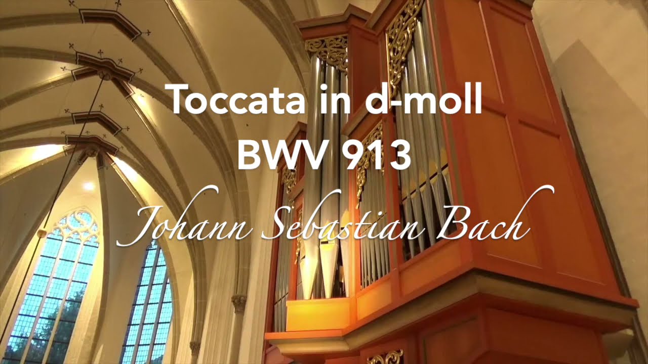 J.S. BACH: TOCCATA IN D-MOLL, BWV 913 | GERBEN BUDDING