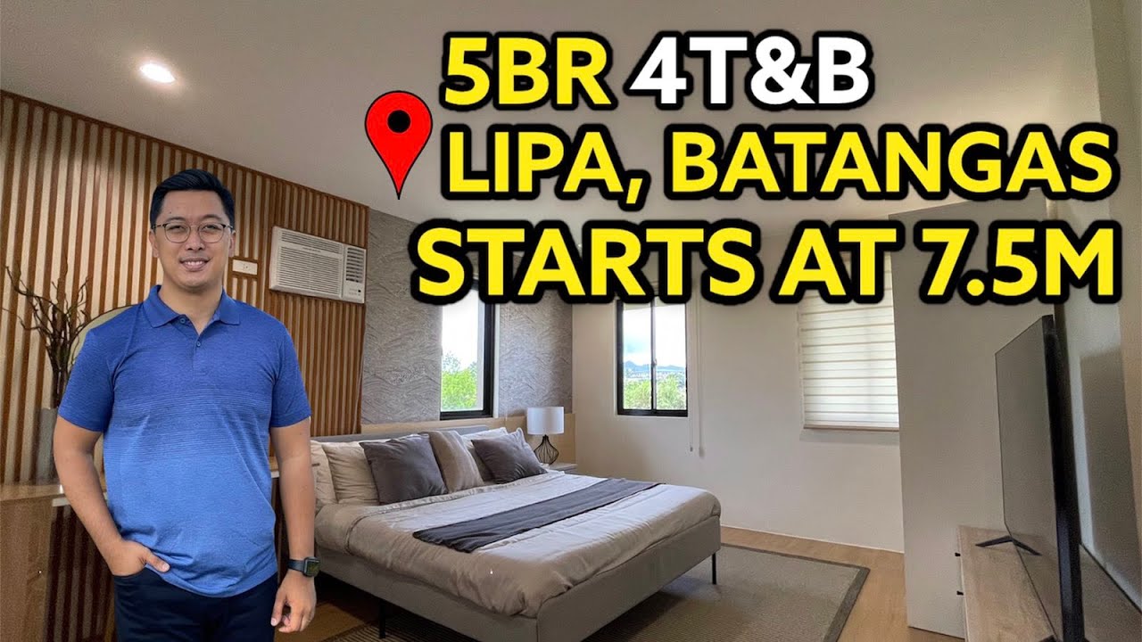 5BR House for Sale | Pre-Selling | Sierra Village | The Villages | Lipa Batangas | No Spot DP