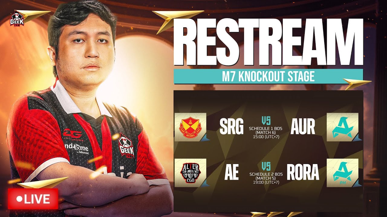RESTREAM KNOCKOUTSTAGE MLBB M7 DAY 2!