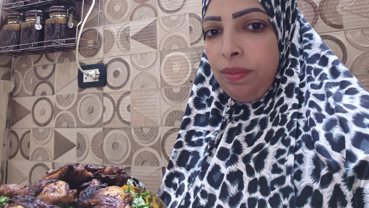 شوفوا احتفالي بالسنه الجديده 🥳🎉 من قلب المطبخ 👩‍🌾شوفي عملت لهم ايه طريقه فراخ مشويه جديده 🍗