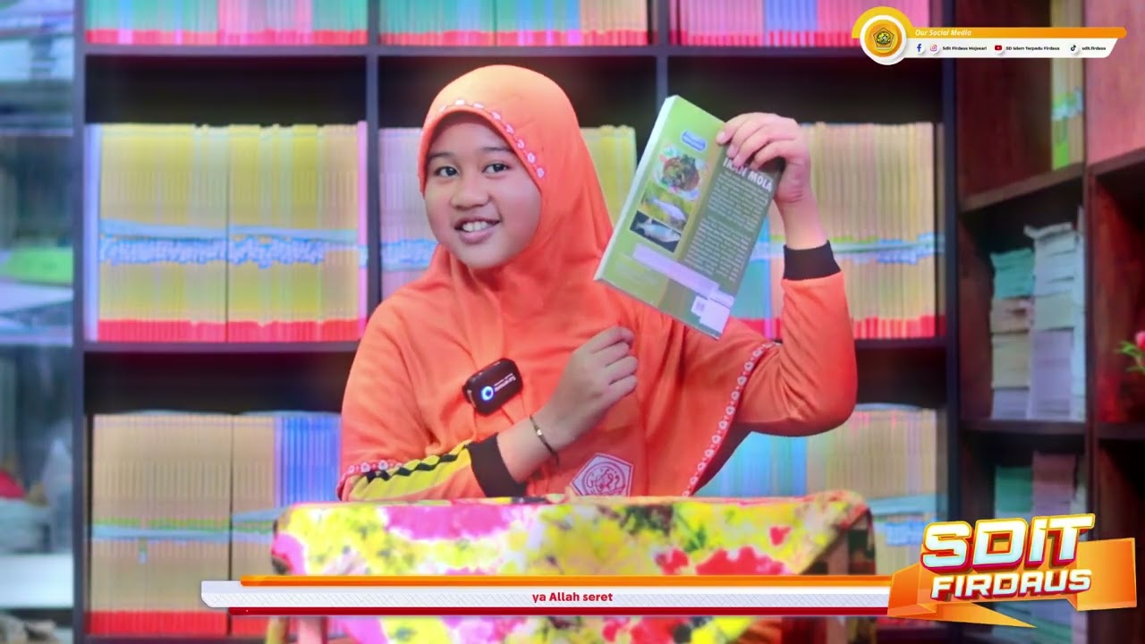 Kenzie Salsabila Wardhana - Menghias Taplak Meja Dengan Benang Bordir