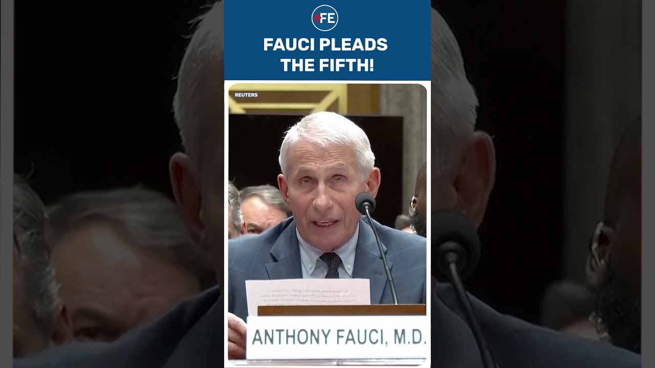 Fauci Refuses to Answer Rand Paul, Invokes Fifth Amendment #shorts