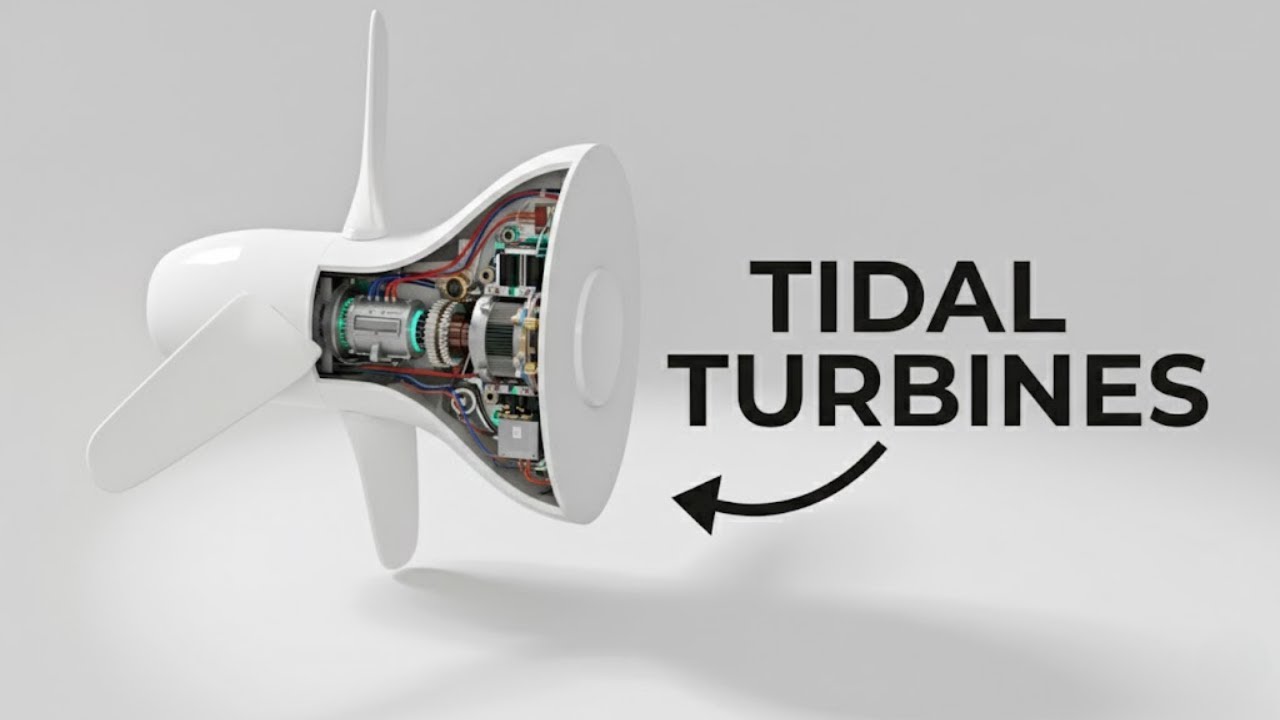 The Insane Engineering of Tidal Turbines: The 800x Energy Advantage