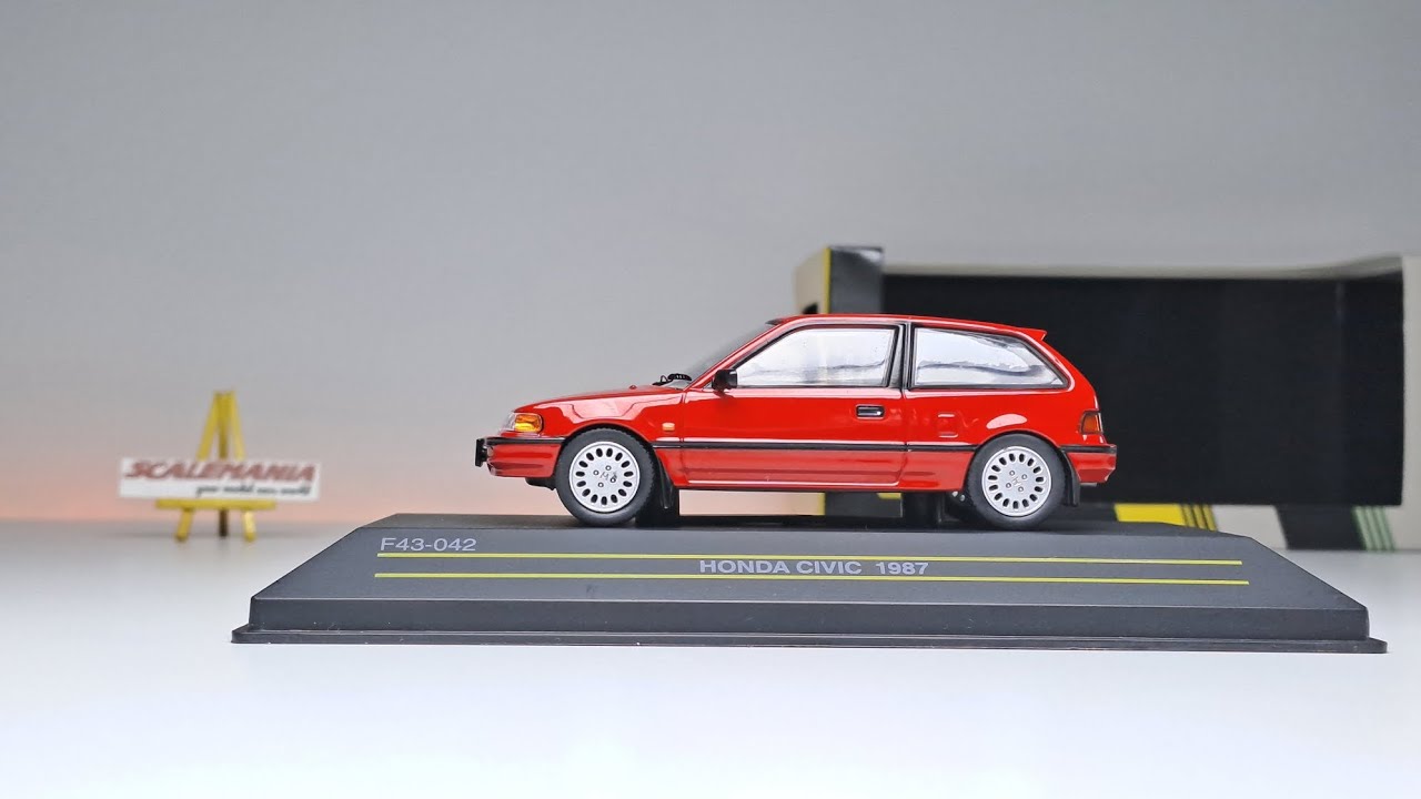 Honda Civic 1987 diecast model scale 1/43 by First43