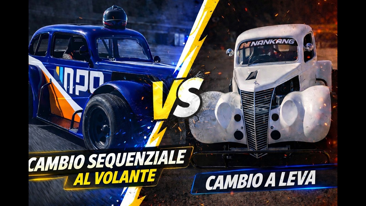 LEGEND CAR - PART ONE (cambio a leva VS paddle shift)