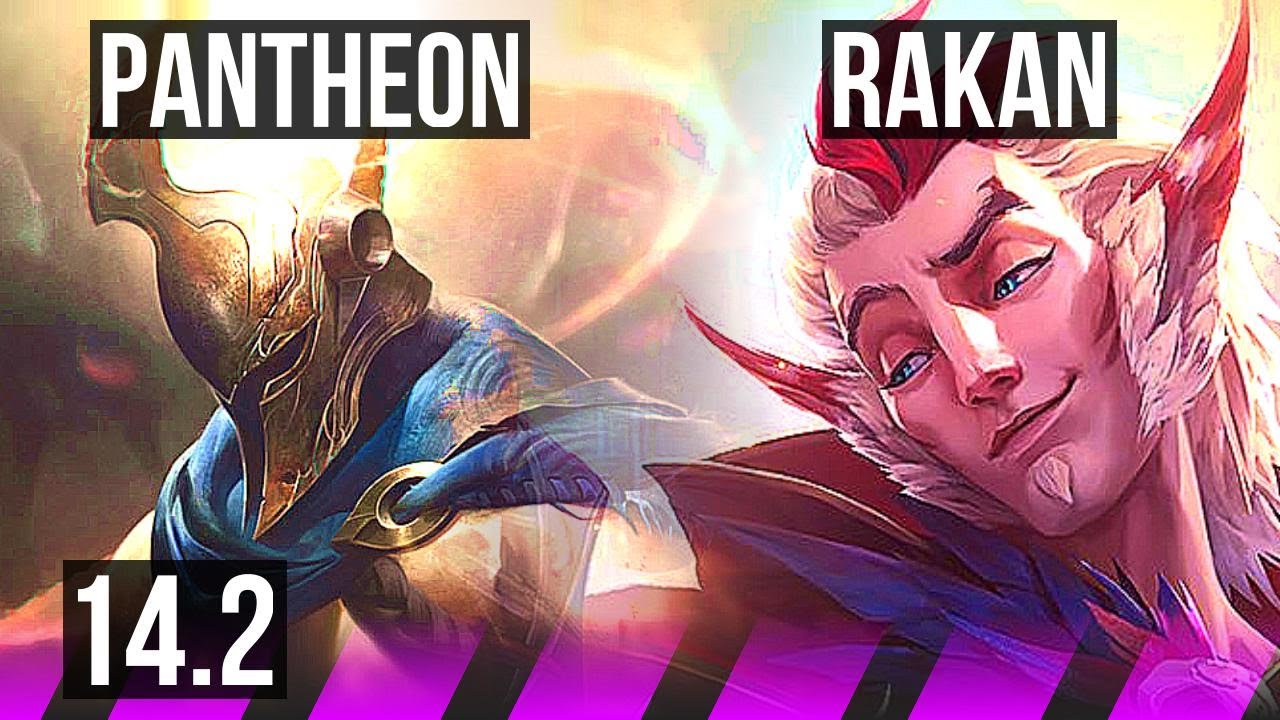 PANTHEON & Ezreal vs RAKAN & Senna (SUP) | Rank 30 | JP Diamond | 14.2