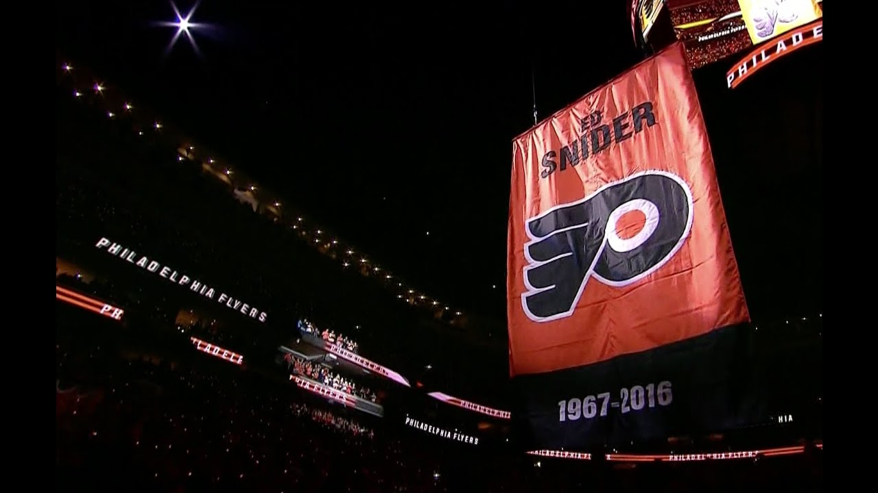 Philadelphia Flyers 2016 Home Opener - Opening Ceremonies (50th Season)