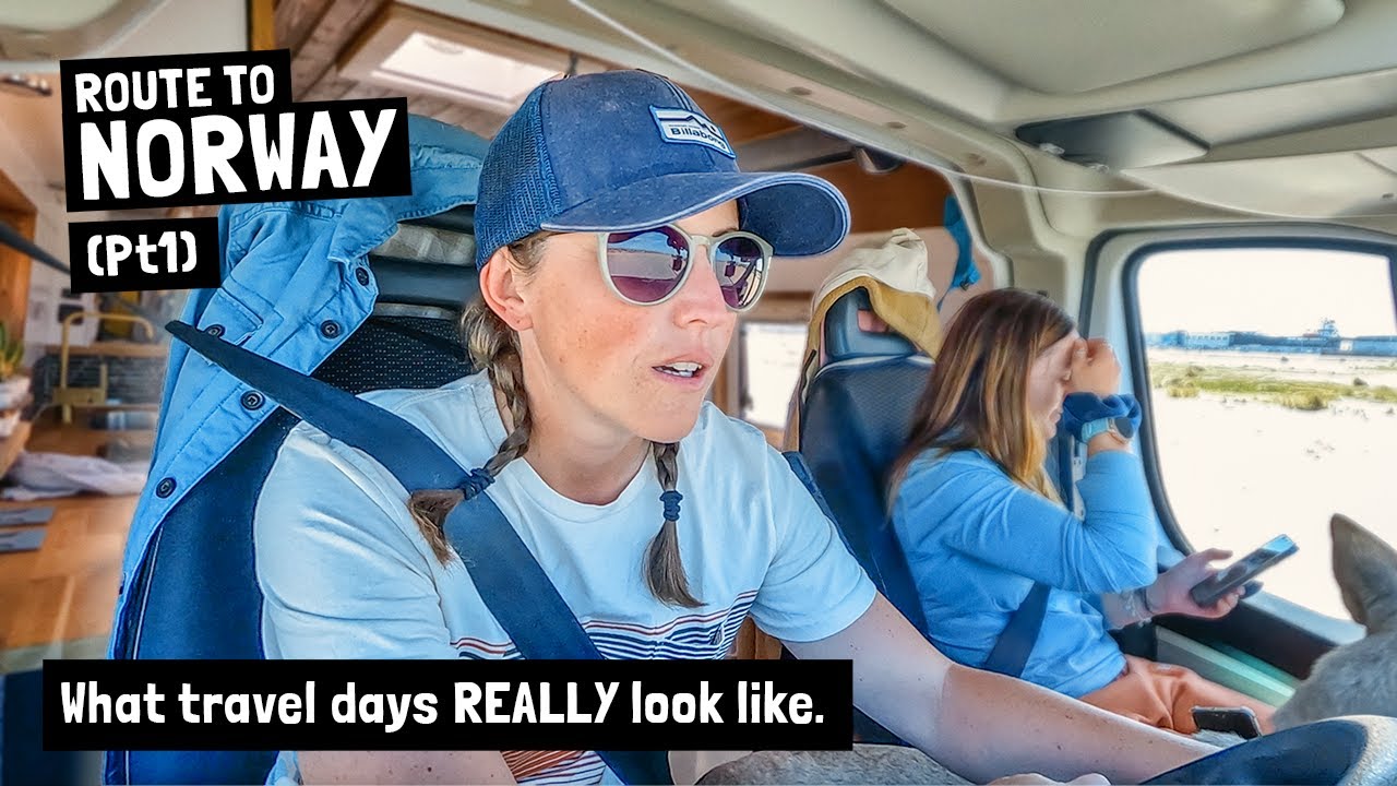 THIS COULD HAVE BEEN A VERY EXPENSIVE MISTAKE! A UK to Norway VAN LIFE road trip.