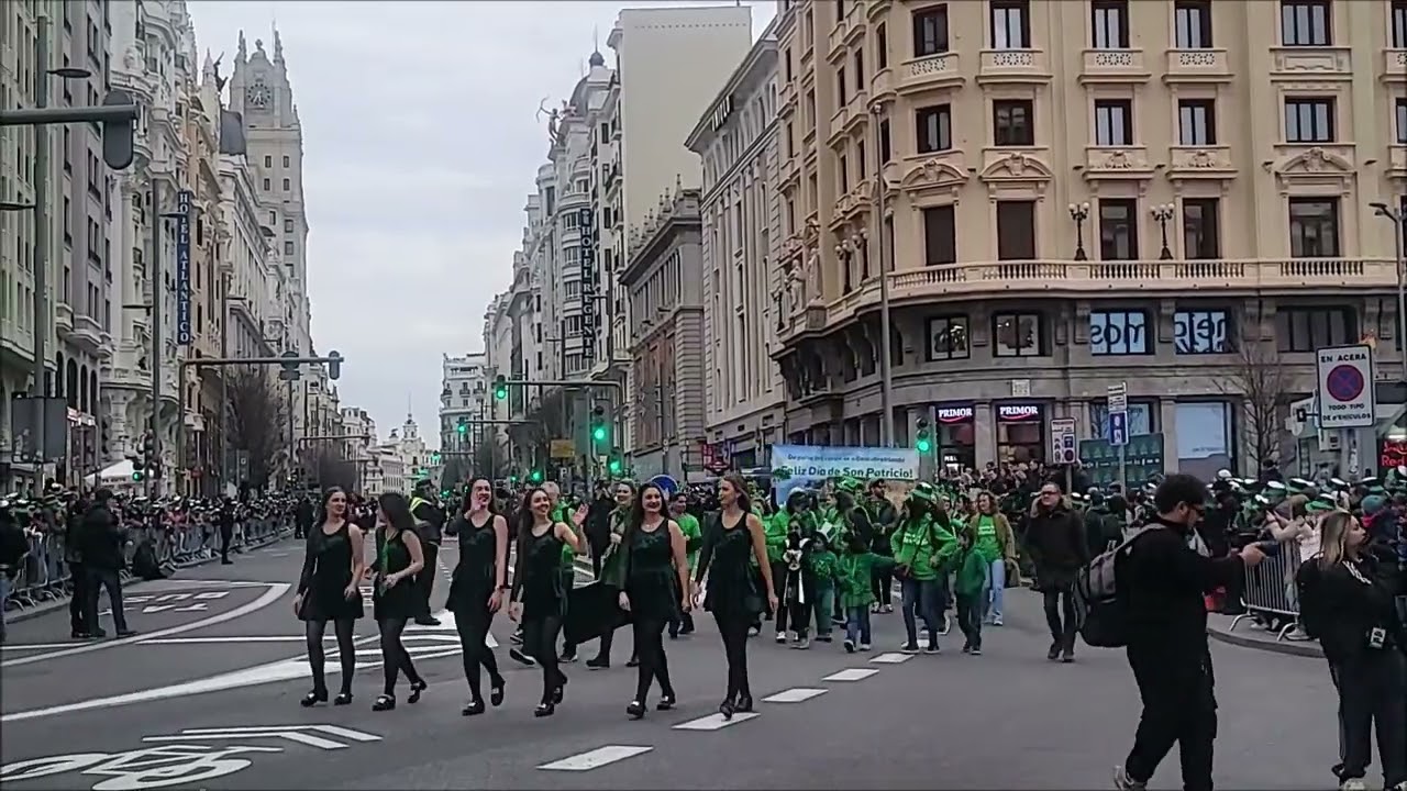 Gran Desfile de San Patricio 2025. Madrid (15 de Marzo)