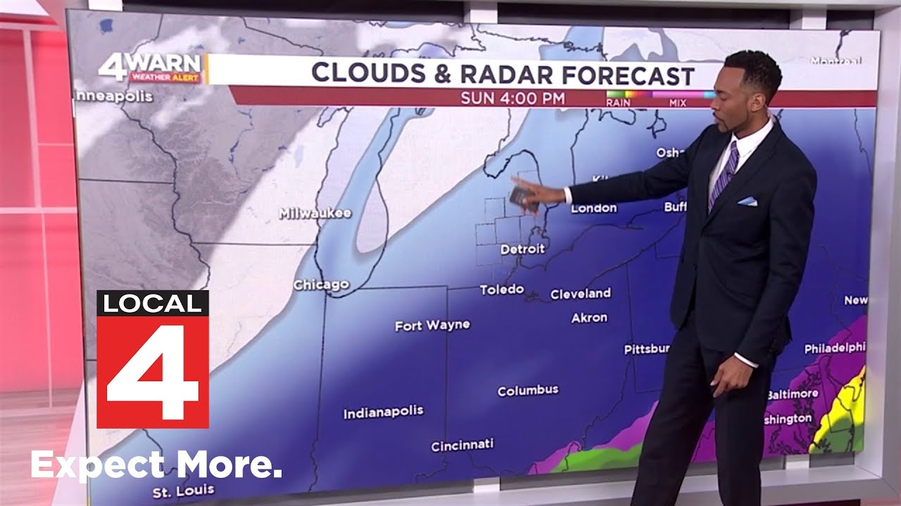 Metro Detroit weather forecast, Jan. 23, 2026  -- 4 p.m. Update