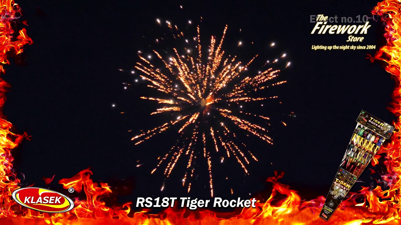Tiger Rocket Pack from Klasek Fireworks