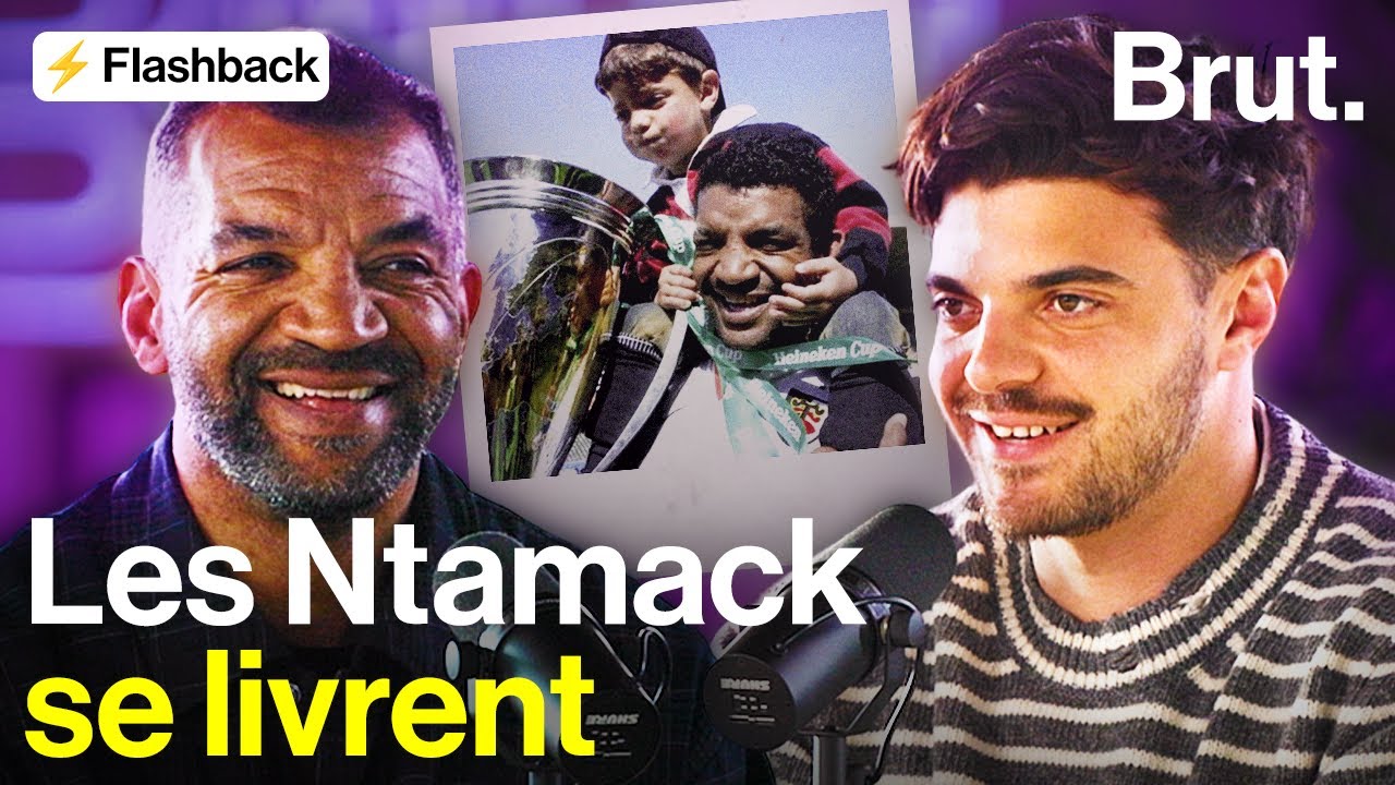 Racisme, sant&eacute; mentale, 3e mi-temps : Romain Ntamack et son p&egrave;re Emile Ntamack se parlent de rugby