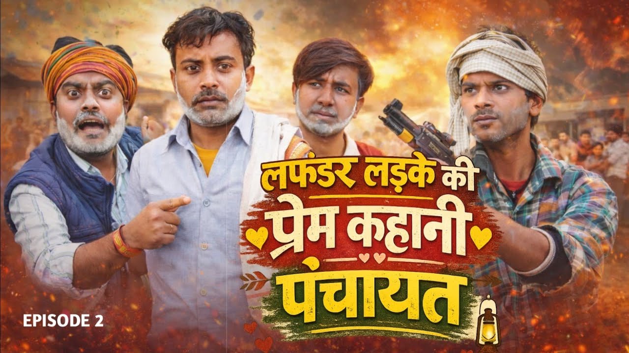 ।। लफंडर लड़का की प्रेम कहानी ( पंचायत ) part –02।। @jitwariacomedy #funny #comedy #reels #explore #