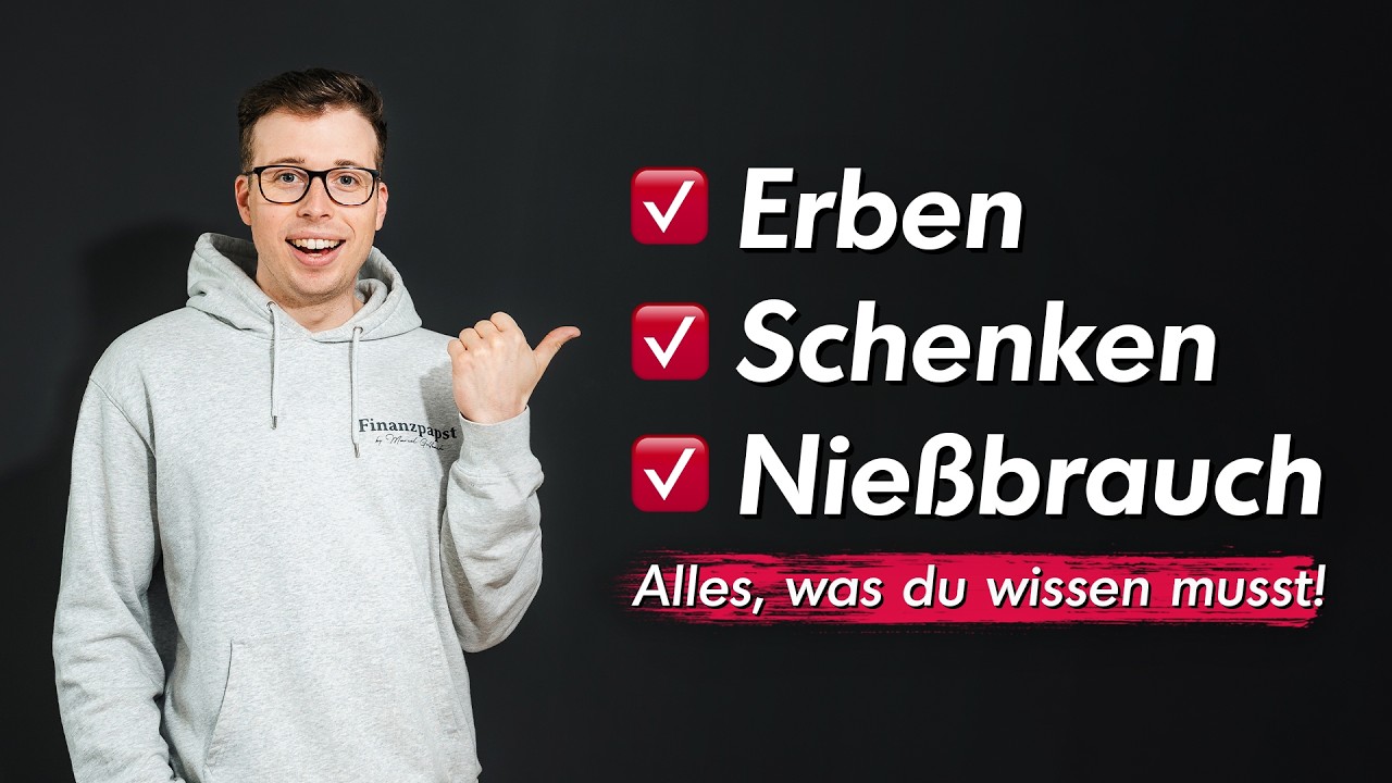 Erben und Schenken von Immobilien (komplett ohne Steuern) inkl. Nie&szlig;brauch | einfach erkl&auml;rt