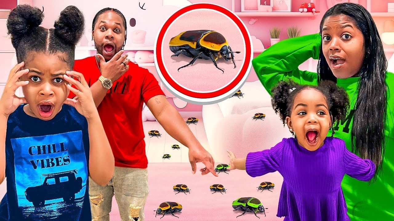 Мы нашли жуков в комнате LAIYA в Новый год 🪲😱 | LAIYAFACE